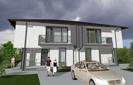 Duplex cu 3 dormitoare, 3 bai, P+1, 100mp, zona linistita langa lacul Cernica, Pantelimon