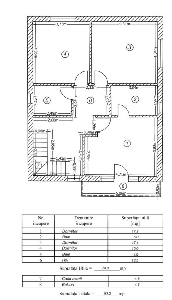 Casa individuala in apropierea lacului Cernica, 3 camere, 140 mp