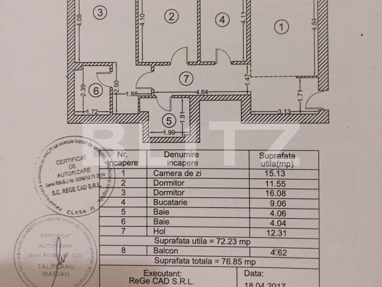 Apartament de vânzare 3 camere Titan - 112567AV | BLITZ București | Poza1