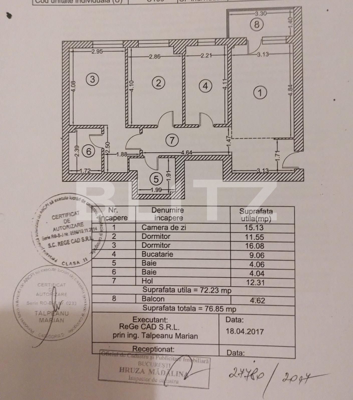 Apartament de vânzare 3 camere Titan - 112567AV | BLITZ București | Poza1