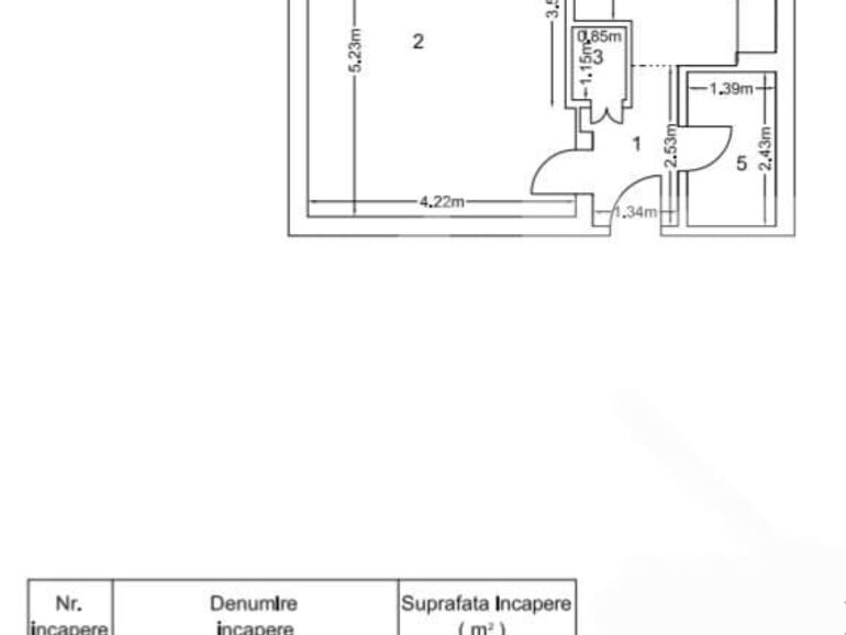 Garsonieră de vânzare Unirii - 112959AV | BLITZ București | Poza1