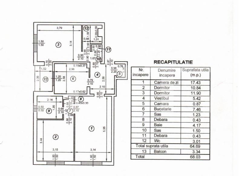 Apartament de vânzare 3 camere Titan - 113284AV | BLITZ București | Poza1