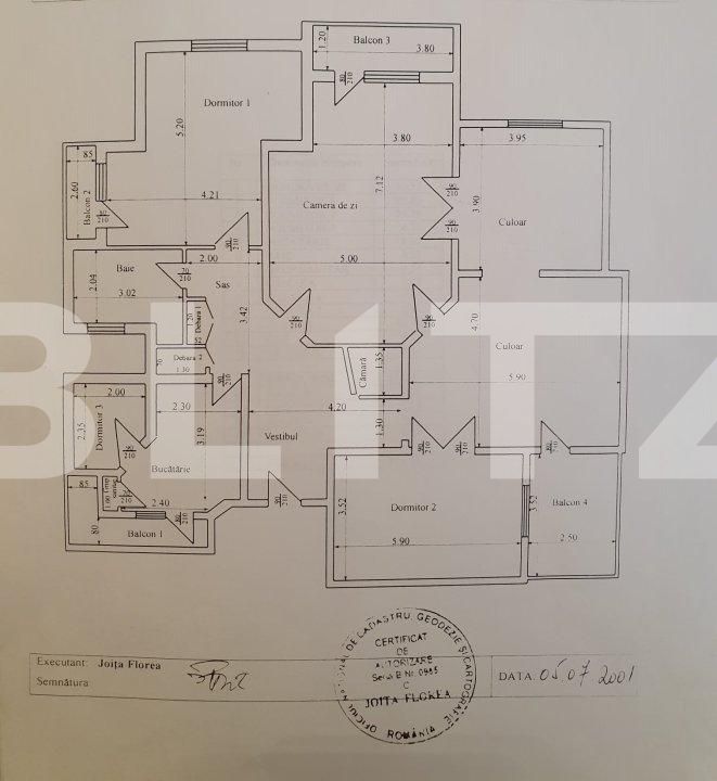  Apartament 5 camere, 174 mp, Gradina Icoanei