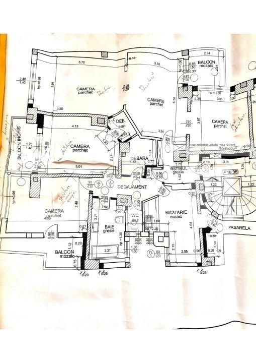  Apartament 5 camere, 174 mp, Gradina Icoanei