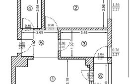Apartament de doua camere semidecomandate, 46mp, finisat in bloc nou, terasa spatioasa, zona metrou Jiului