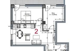 Oferta! Apartament de 3 camere semidecomandate, terasa 18mp, TVA inclus si parcare subterana, avantaj client 6000€
