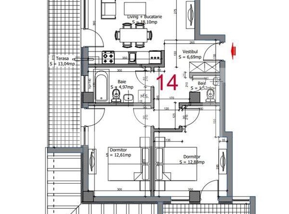 Apartament de vânzare 3 camere Otopeni - 115510AV | BLITZ București | Poza2