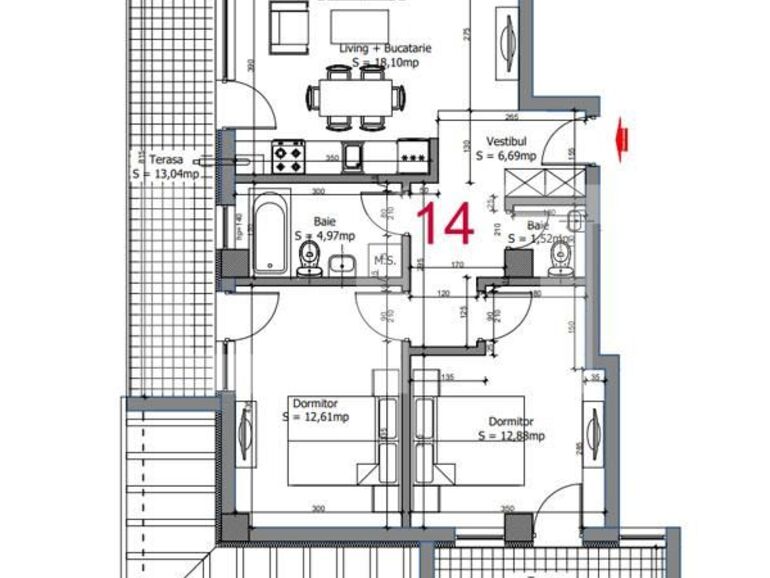 Apartament de vânzare 3 camere Otopeni - 115510AV | BLITZ București | Poza1