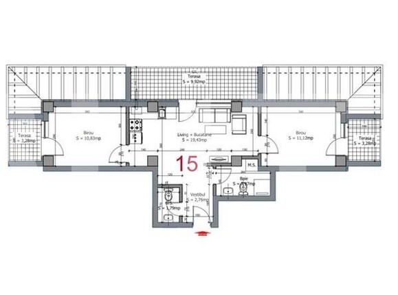 Apartament de vânzare 3 camere Otopeni - 115511AV | BLITZ București | Poza2