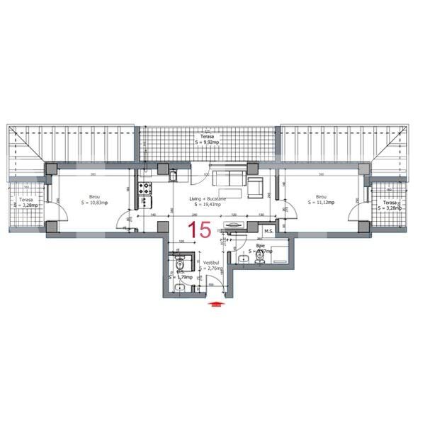 Apartament de vânzare 3 camere Otopeni - 115511AV | BLITZ București | Poza2