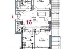 Oferta! Apartament de 3 camere si doua bai, parcare si TVA incluse in pret, trei minute de Aeroport, Otopeni, avantaj client 7500 €
