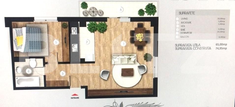 Apartament 2 camere, Pipera | Poza1