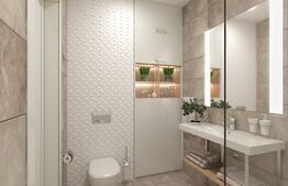 Penthouse cu 5 camere, suprafata utila totala 511.78 mp ce include terasele cu suprafata de 172.2 mp, zona OMV Pipera