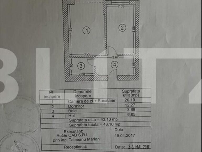 Apartament de vânzare 2 camere Titan - 115746AV | BLITZ București | Poza1