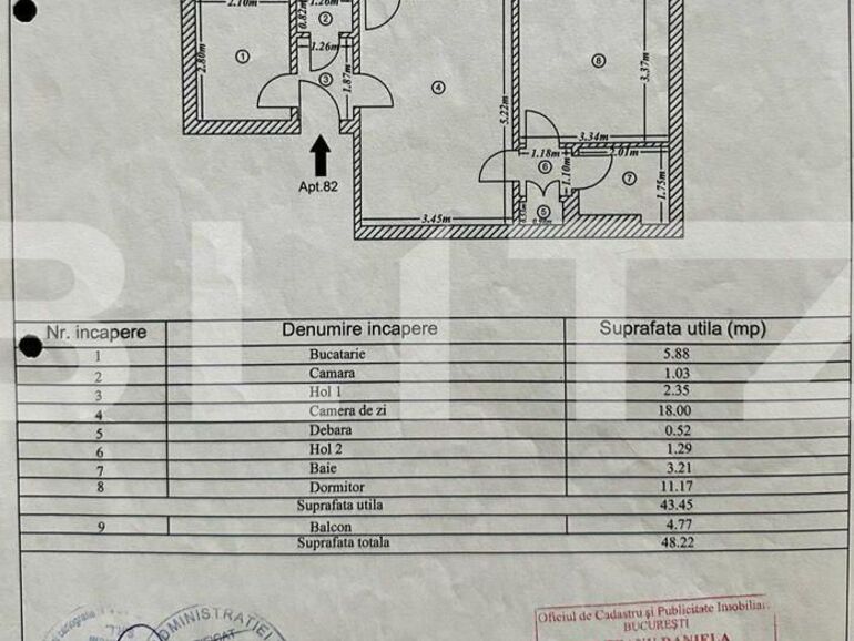 Apartament de vânzare 2 camere 1 Mai - 115973AV | BLITZ București | Poza1