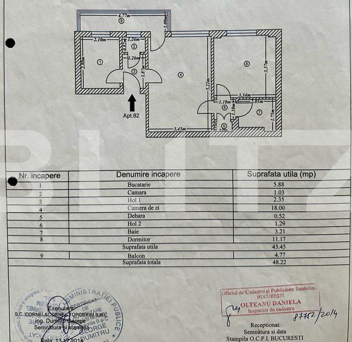 Apartament de vânzare 2 camere 1 Mai - 115973AV | BLITZ București | Poza1