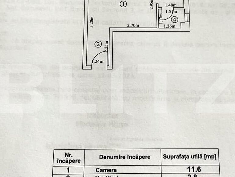 Garsonieră de vânzare Titan - 116455AV | BLITZ București | Poza1