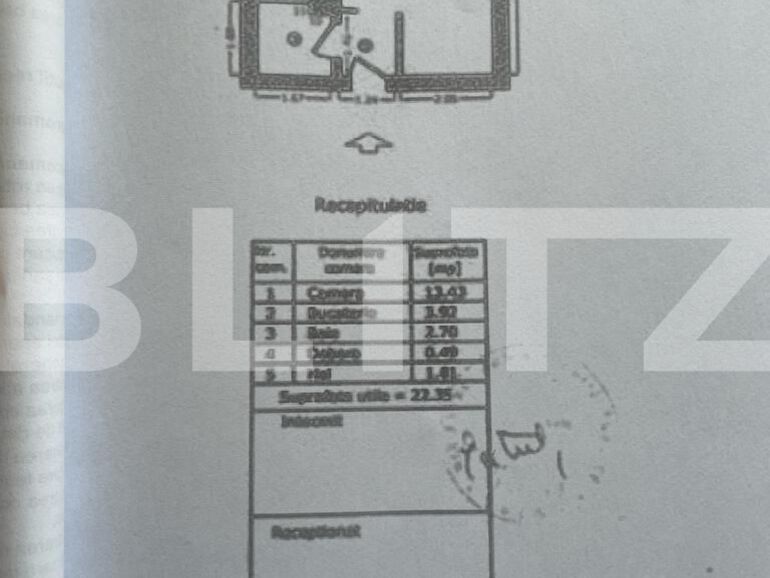 Garsonieră de vânzare Ultracentral - 116677AV | BLITZ București | Poza1
