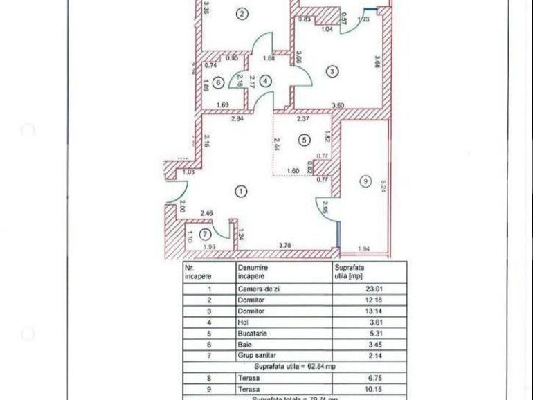 Apartament de vânzare 3 camere Ultracentral - 117112AV | BLITZ București | Poza1