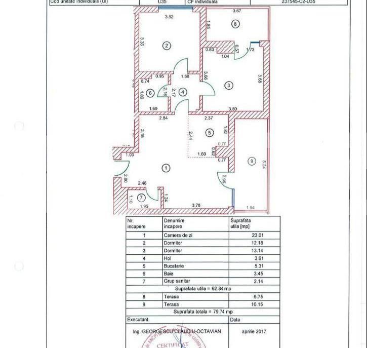 Apartament de vânzare 3 camere Ultracentral - 117112AV | BLITZ București | Poza1