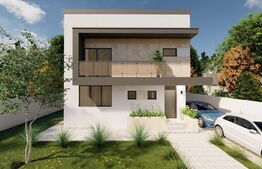  Casa moderna in curs de finisare finala, 4 camere, 145mp utili, teren 334mp, Otopeni-Tunari