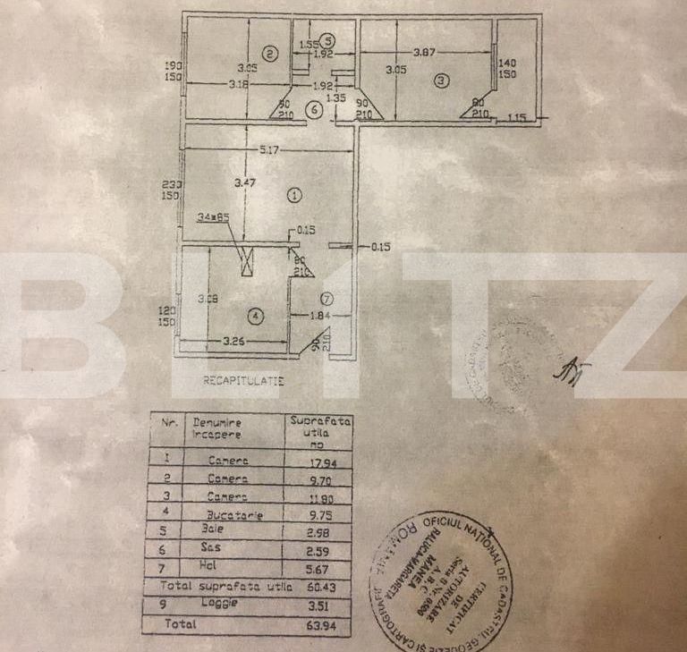 Apartament de vânzare 3 camere Titan - 117579AV | BLITZ București | Poza1
