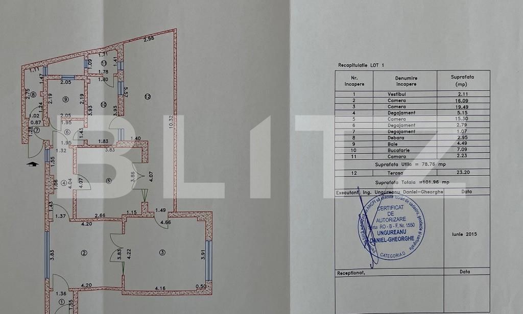 Apartament de vânzare 3 camere Ultracentral - 117966AV | BLITZ București | Poza1