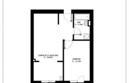 Apartament 2 camere, 44mp, zona Theodor Pallady