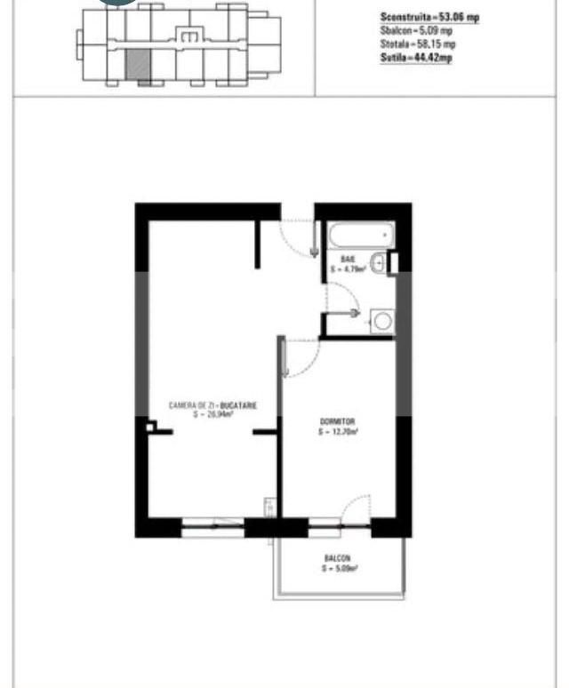 Apartament de vânzare 2 camere Titan - 118151AV | BLITZ București | Poza1