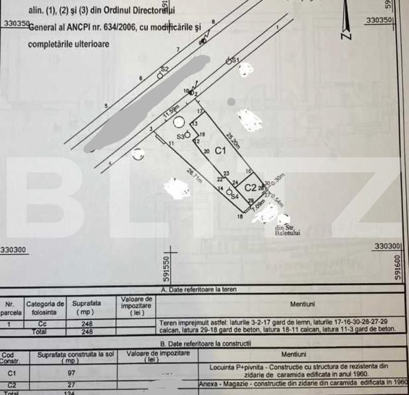 Casa 3 camere, teren 248 mp, 124 mp, Colentina
