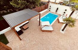 Vila Mediteraneana P+1 cu piscina, 4 camere, 164mp utili, teren 440mp, Corbeanca 