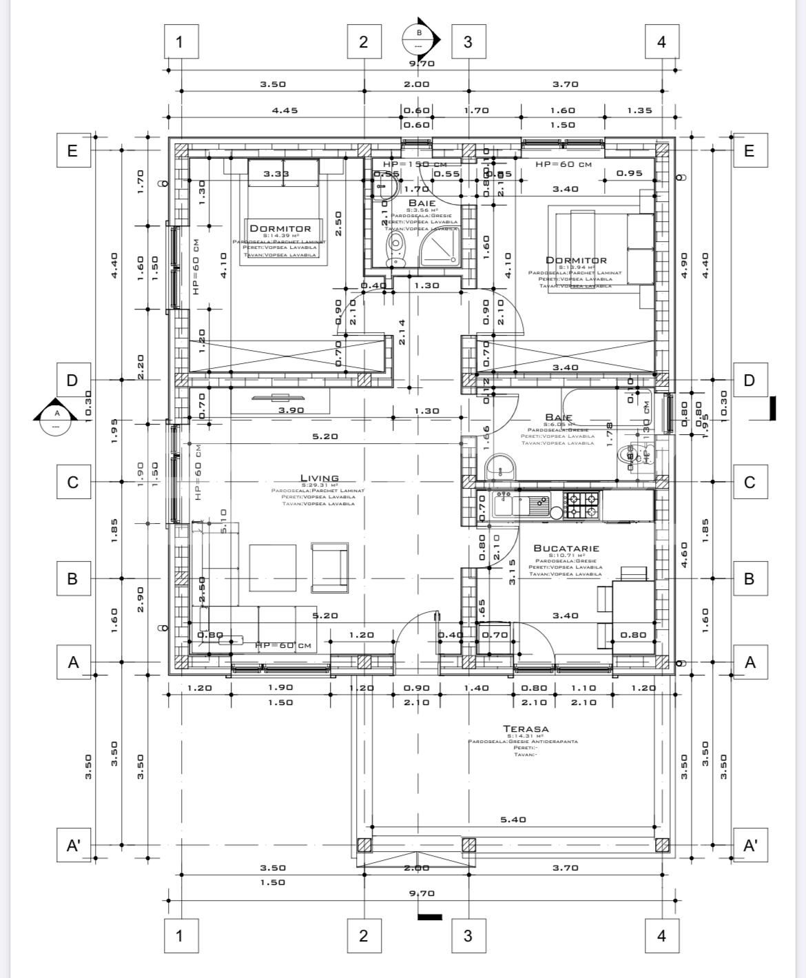 Casa in Ansamblu Rezidential, 3 camere, teren 296 mp, 95mp utili, Afumati 