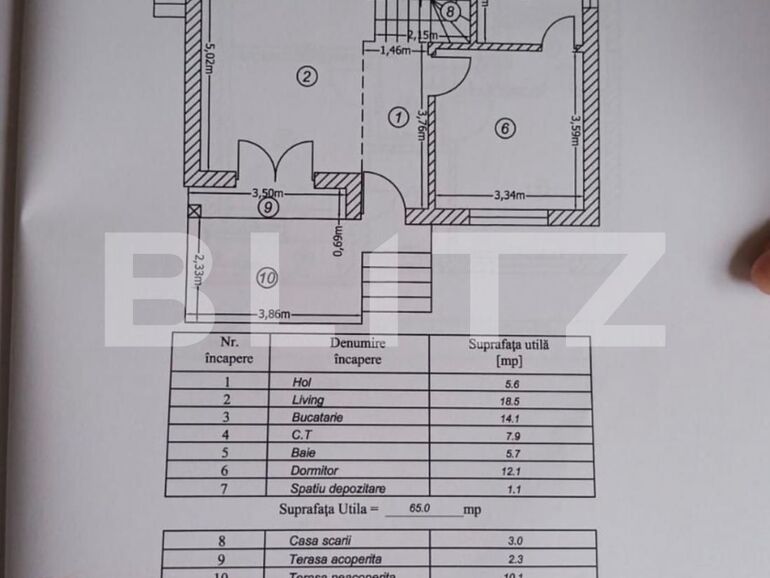 Casa de vânzare 5 camere Pantelimon - 119541CV | BLITZ București | Poza2