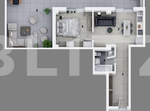 Apartament de vânzare 2 camere Otopeni - 119555AV | BLITZ București | Poza1