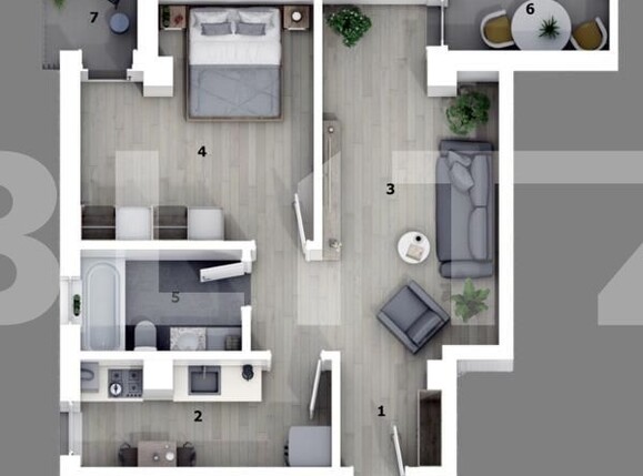 Apartament de vânzare 2 camere Otopeni - 119559AV | BLITZ București | Poza1