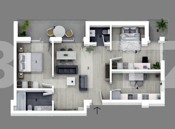 Apartament de vânzare 3 camere Otopeni - 119561AV | BLITZ București | Poza1