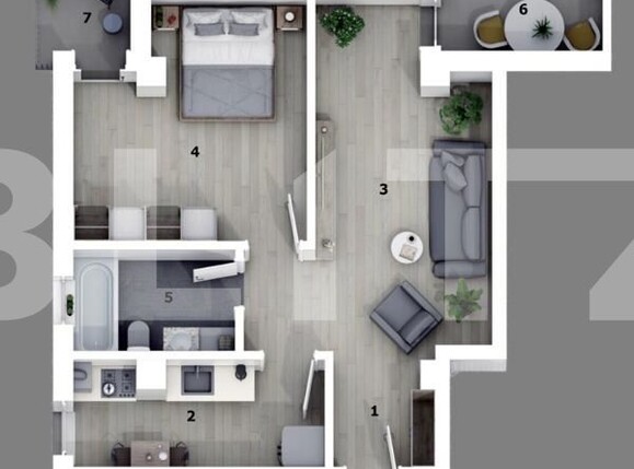 Apartament de vânzare 2 camere Otopeni - 119562AV | BLITZ București | Poza1