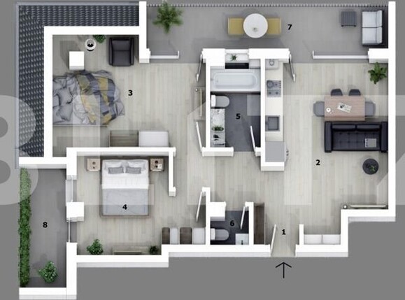 Apartament de vânzare 3 camere Otopeni - 119566AV | BLITZ București | Poza1