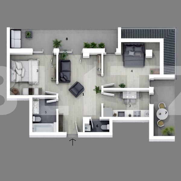 Apartament de vânzare 3 camere Otopeni - 119568AV | BLITZ București | Poza1