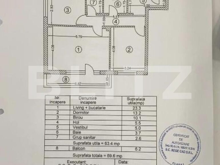 Apartament de vânzare 3 camere Titan - 121904AV | BLITZ București | Poza1