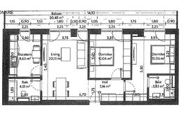 Apartament de 3 camere in Pipera, in constructie, finalizare 2024