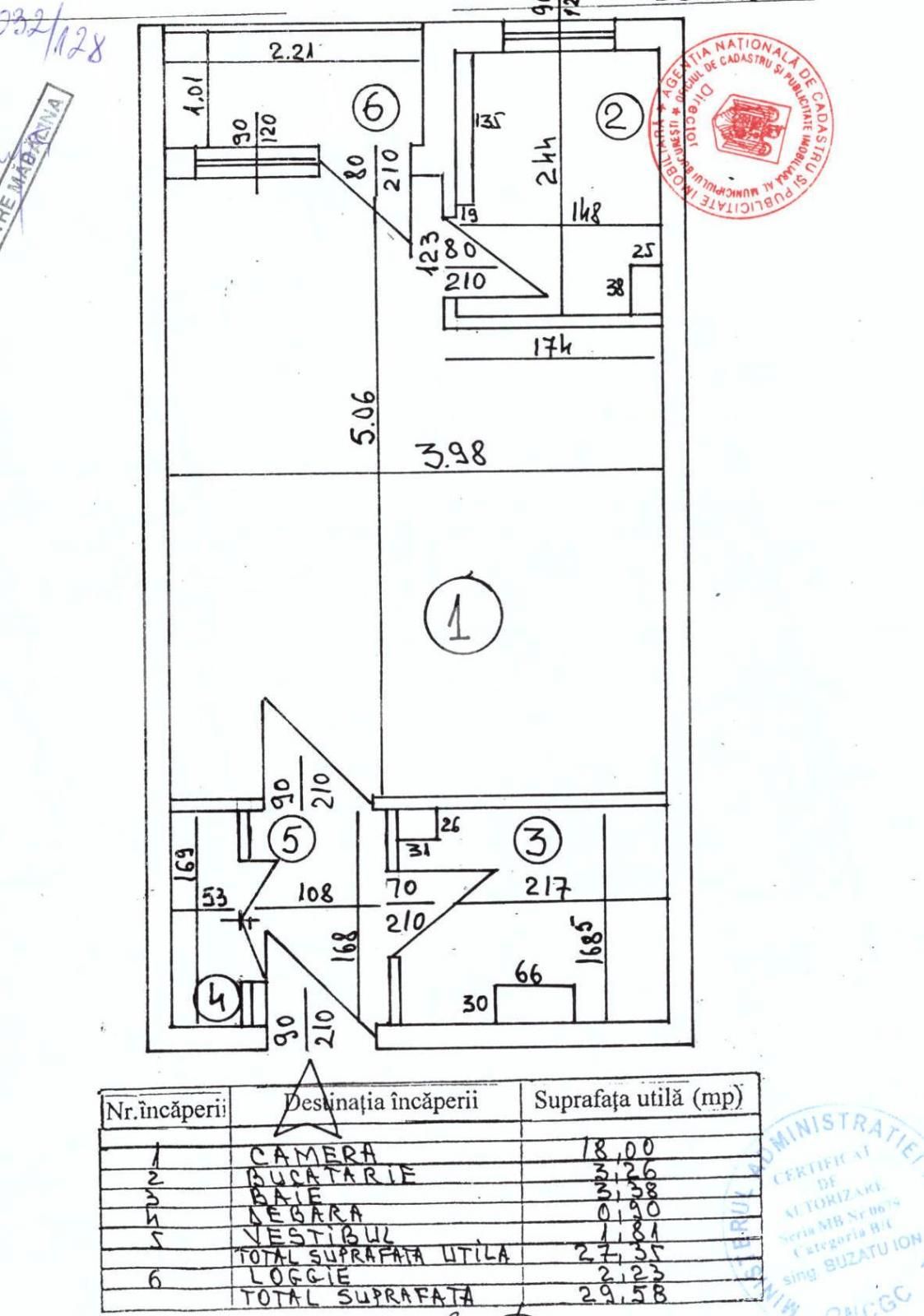 Garsonieră de vânzare Titan - 122535AV | BLITZ București | Poza1