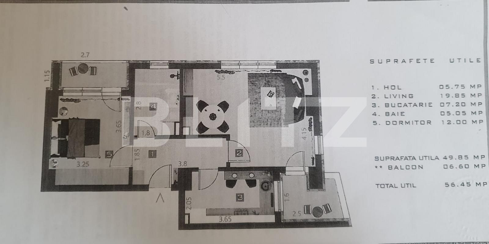 Apartament de vânzare 2 camere Titan - 123151AV | BLITZ București | Poza1
