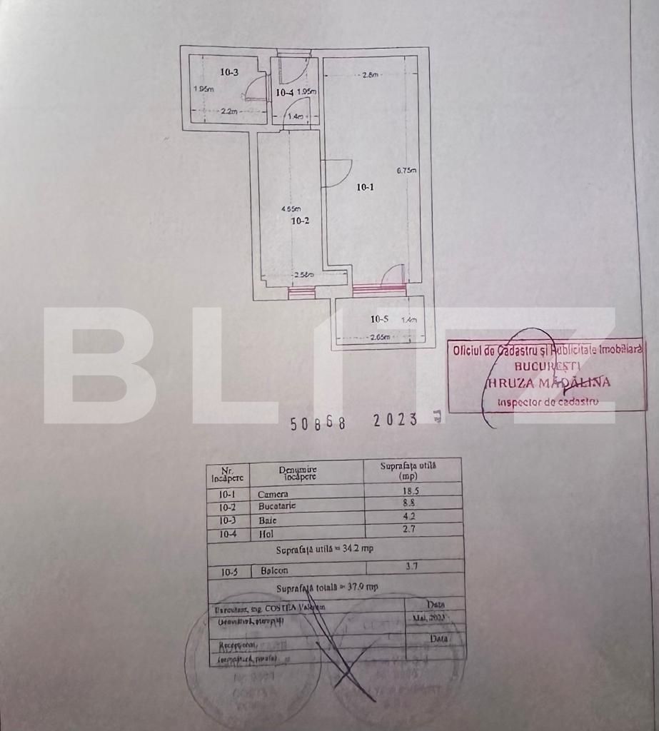 Garsonieră de vânzare Titan - 123381AV | BLITZ București | Poza1