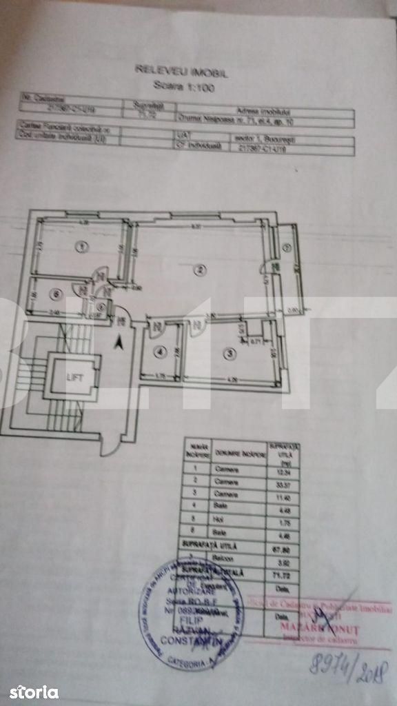 Apartament de vânzare 3 camere Pipera - 123525AV | BLITZ București | Poza1