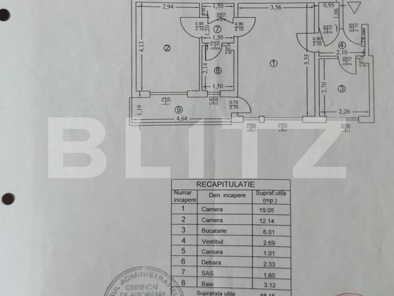 Apartament de vânzare 2 camere Titan - 123615AV | BLITZ București | Poza1