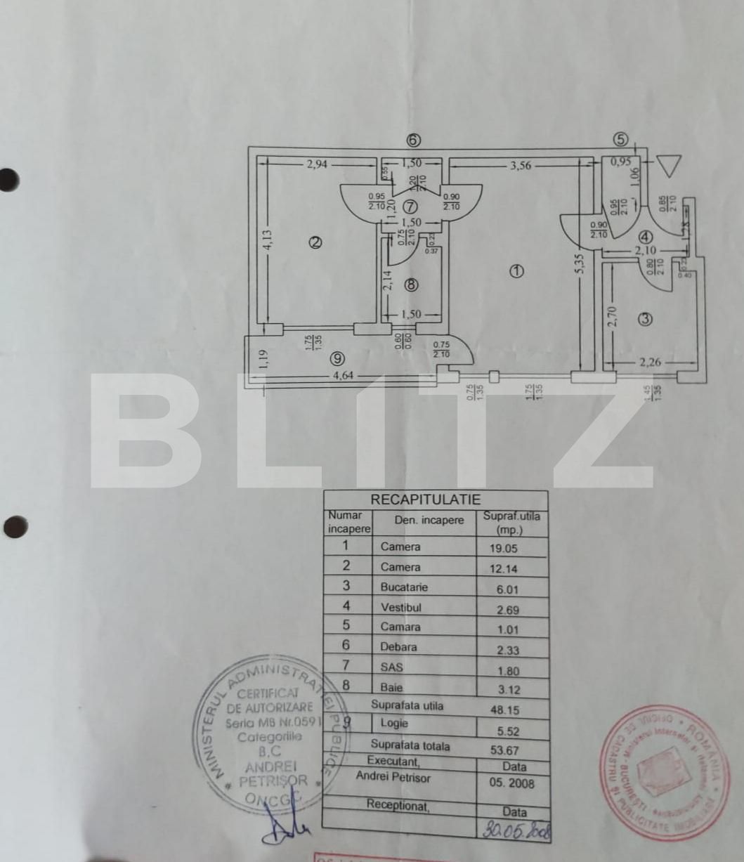 Apartament de vânzare 2 camere Titan - 123615AV | BLITZ București | Poza1