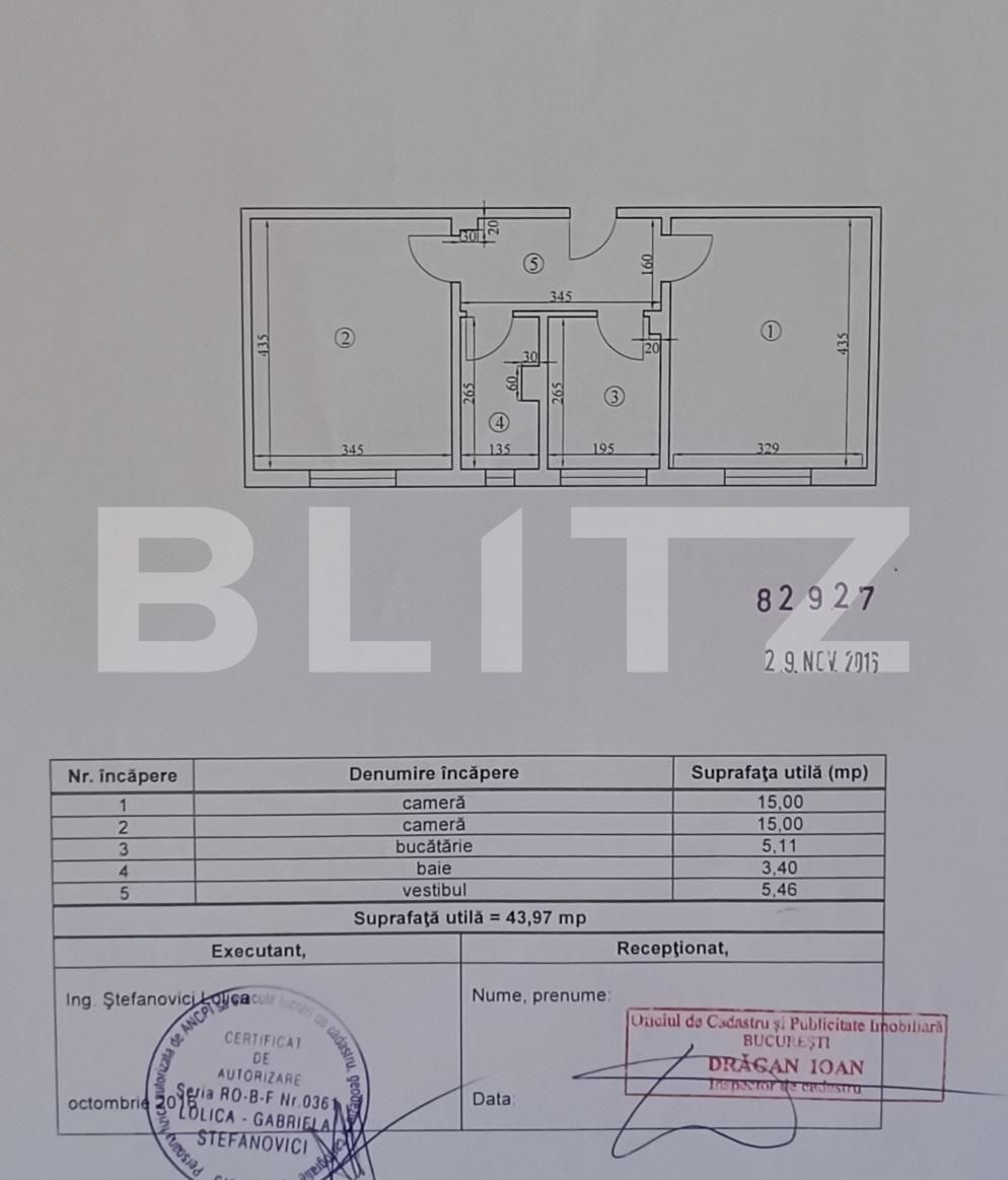 Apartament de vânzare 2 camere Titan - 123854AV | BLITZ București | Poza1