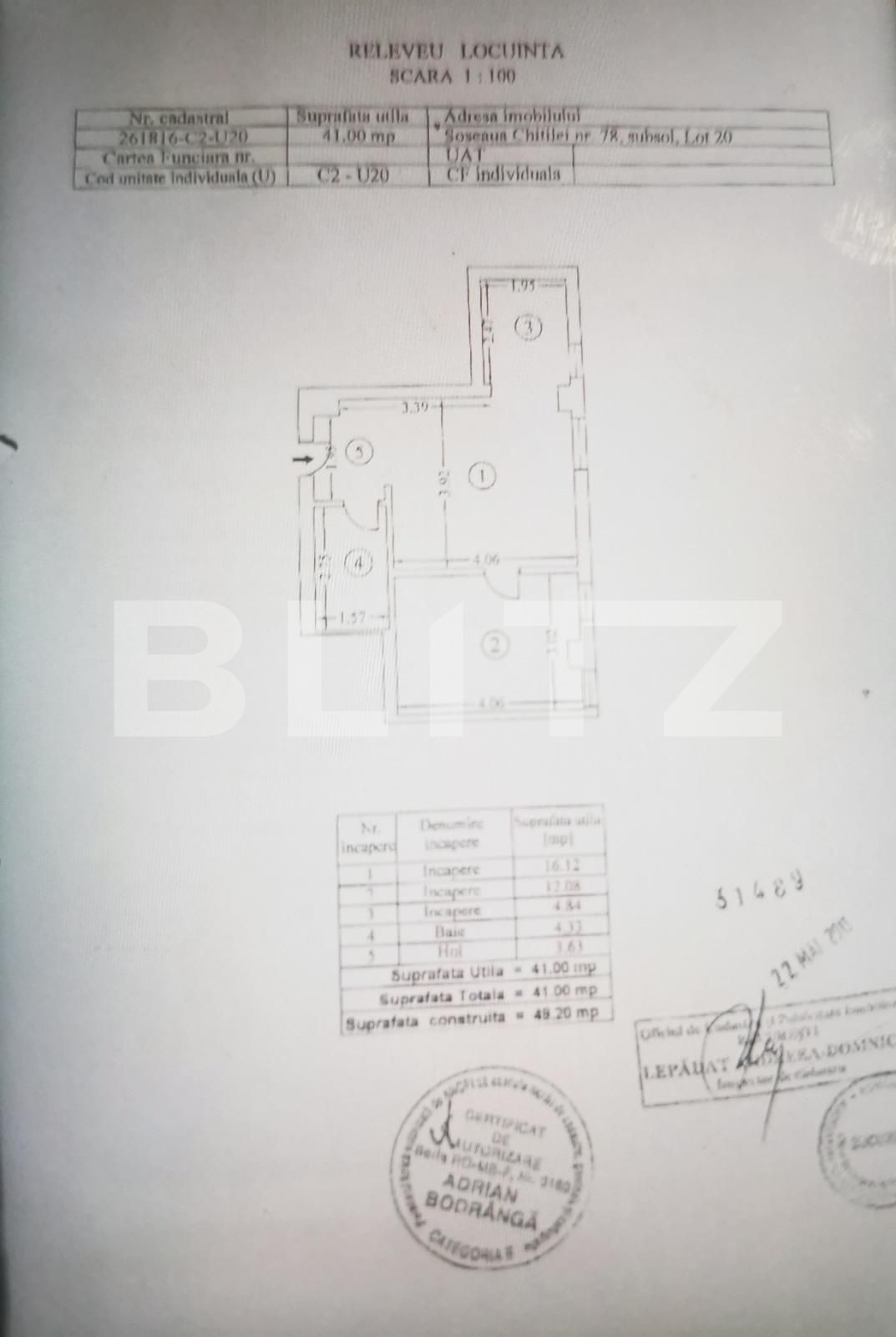 Apartament de vânzare 2 camere Chitila - 123889AV | BLITZ București | Poza1