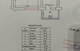 Apartament 2 camere, 59 mp utili, zona Pipera Nord City!